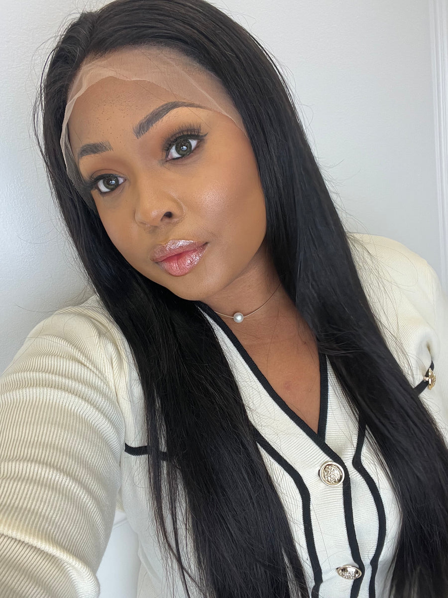 Straight Stock Wig - 13 by 4 Frontal