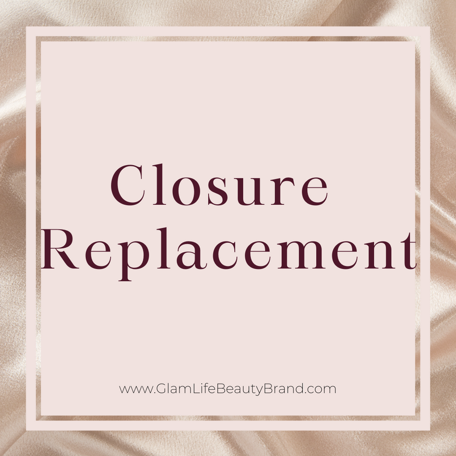 Wig Restoration - Closure Replacement - Closure is provided